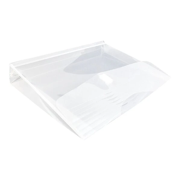 JAM Paper Poly Envelope With Hook & Loop Closure, 2" Expansion, Letter Size, Clear, 12/Pack (218V2CL) 4 JAM Paper Poly Envelope With Hook & Loop Closure, 2" Expansion, Letter Size, Clear, 12/Pack (218V2CL) - Image 2