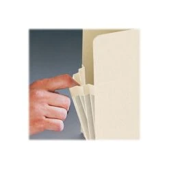 Smead End Tab File Pocket, Reinforced Straight-Cut Tab, 1-3/4" Expansion, Letter Size, Manila, 25/Box (75114) -Esseltela Shop sp42127117 s7