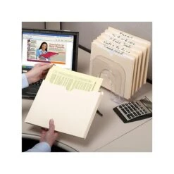 Smead Paper Stock File Jackets, 2" Expansion, Letter Size, Manila, 50/Box (75470) -Esseltela Shop sp42127140 s7