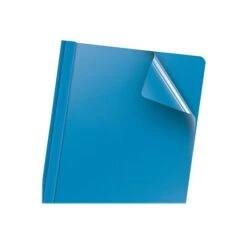 Esselte Oxford 3-Prong Report Covers, Letter, Light Blue, 25/Box (OXF 55801) -Esseltela Shop sp42127178 s7