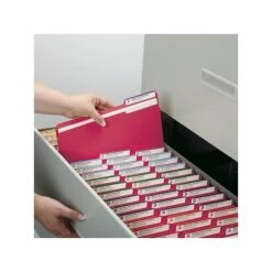 Smead File Folders, 1/3-Cut Tab, Letter Size, Red, 100/Box (12743) -Esseltela Shop sp42170732 s7
