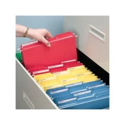 Smead File Folders, 1/3-Cut Tab, Letter Size, Red, 100/Box (12743) -Esseltela Shop sp42170734 s7