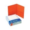 Oxford Twin Portfolio Folders, Orange, 25/Box (OXF 57510) -Esseltela Shop sp42716260 s7
