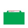 Smead Heavy Duty Classification Folders, 2" Expansion, Letter Size, 1 Divider, Green, 10/Box (13702) -Esseltela Shop sp42716979 s7