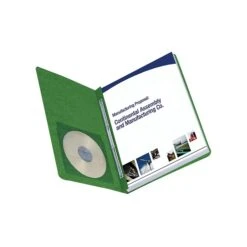 Smead Premium Pressboard Report Cover, Letter Size, Green (81452)