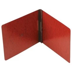 Oxford PressGuard 2-Prong Report Cover, Letter Red/Brown (OXF 71134)