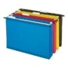 Pendaflex SureHook Reinforced Extra Capacity Hanging File Folders, Letter Size, Assorted Colors, 4/Pack (PFX 09213) -Esseltela Shop sp42717739 s7 1