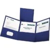 Oxford Tri-Fold Presentation Folders, Blue, 20/Box (OXF 59802) -Esseltela Shop sp42717783 s7
