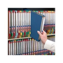 Smead End Tab Pressboard Classification Folders With SafeSHIELD Fasteners, Letter Size, Dark Blue, 10/Box (26784) -Esseltela Shop sp42803777 s7