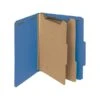 Smead Recycled Heavy Duty Pressboard Classification Folder, 2-Dividers, 2" Expansion, Letter Size, Dark Blue, 10/Box (14062) -Esseltela Shop sp43803462 s7