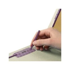 Smead Classification Folders With SafeSHIELD Fasteners, 2" Expansion, Letter Size, 2 Dividers, Gray/Green, 10/Box (14076) -Esseltela Shop sp43803487 s7