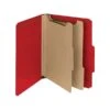 Smead Recycled Heavy Duty Pressboard Classification Folder, 2-Dividers, 2" Expansion, Letter Size, Bright Red, 10/Box (14061) 1 Smead Recycled Heavy Duty Pressboard Classification Folder, 2-Dividers, 2" Expansion, Letter Size, Bright Red, 10/Box (14061) -Esseltela Shop sp43803710 s7