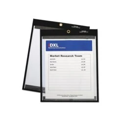 C-Line Magnetic Heavy Duty Shop Ticket Holders, 9" X 12", Clear, 25/Pack (85912) -Esseltela Shop sp43804013 s7