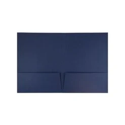 JAM Paper 2-Pocket Presentation Folders, Navy Linen, 100/Box (26982) -Esseltela Shop sp43804081 s7