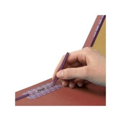 Smead Pressboard Classification Folders, 2" Expansion, Letter Size, 1 Divider, Red, 10/Box (13775) -Esseltela Shop sp43804505 s7