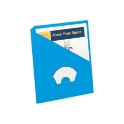 Oxford 1-Pocket Paper Handler Folders, Blue, 25/Pack (PFX 32902)