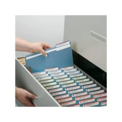 Smead Fastener File Folders, 2 Fasteners, Reinforced 1/3-Cut Tab, Letter Size, Blue, 50/Box (12040) -Esseltela Shop sp43812841 s7