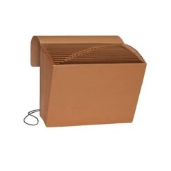 Smead® Expanding File, Alphabetic (A-Z), 21 Pockets, Flap & Elastic Cord Closure, Letter, Kraft (70121) -Esseltela Shop sp43814066 s7