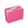 Pendaflex Two-Tone File Folders, 3-Tab, Legal Size, Pink, 100/Box (PFX 153 1/3 PIN) -Esseltela Shop sp43860770 s7