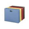 Smead Hanging File Folders, 3-1/2" Expansion, Letter Size, Assorted Colors, 4/Pack (64291) -Esseltela Shop sp44342416 s7