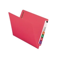 Smead End Tab Classification Folders, Shelf-Master Reinforced Straight-Cut Tab, Letter Size, Red, 50/Box (25740) -Esseltela Shop sp44487879 s7
