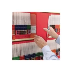 Smead End Tab Classification Folders, Shelf-Master Reinforced Straight-Cut Tab, Letter Size, Red, 50/Box (25740) -Esseltela Shop sp44487883 s7