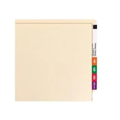 Smead End Tab Classification Folders, Straight-Cut Tab, Letter Size, Manila, 50/Box (34100) -Esseltela Shop sp44487961 s7