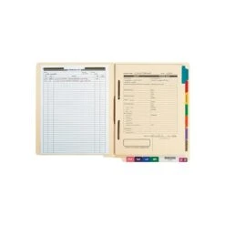 Smead End Tab Classification Folders, Shelf-Master Reinforced Straight-Cut Tab, Letter Size, Manila, 50/Box (34120) -Esseltela Shop sp44487999 s7