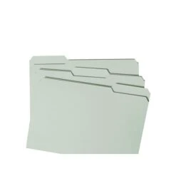 Smead Pressboard Classification Folders With SafeSHIELD Fasteners, 1/3-Cut Tab, Legal Size, Gray/Green, 25/Box (19934) -Esseltela Shop sp44488166 s7
