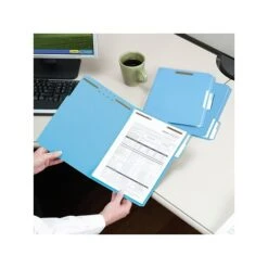 Smead Card Stock Classification Folders, Reinforced 1/3-Cut Tab, Legal Size, Blue, 50/Box (17040) 15 Smead Card Stock Classification Folders, Reinforced 1/3-Cut Tab, Legal Size, Blue, 50/Box (17040) -Esseltela Shop sp44488178 s7