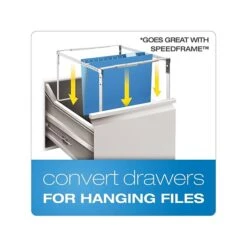 Pendaflex Reinforced Hanging File Folders, 1/5 Tab, Letter Size, Aqua, 25/Box (PFX 4152 1/5 AQU) -Esseltela Shop sp44488391 s7