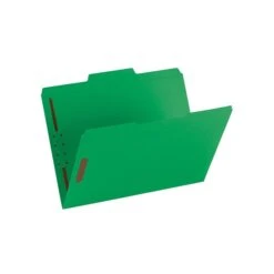 Smead Fastener File Folders, 2 Fasteners, Reinforced 1/3-Cut Tab, Letter Size, Green, 50/Box (12140) -Esseltela Shop sp44488408 s7