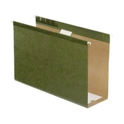 Pendaflex Reinforced Hanging File Folders, Extra Capacity, 5-Tab, Legal Size, Standard Green, 25/Box (PFX 04153x4) -Esseltela Shop sp44488711 s7
