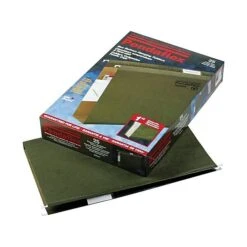 Pendaflex Reinforced Hanging File Folders, Extra Capacity, 1" Expansion, Legal Size, Standard Green, 25/Box (PFX 04153x1) -Esseltela Shop sp44488736 s7