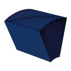 Smead Accordion File, Alphabetic Index, Letter Size, 21-Pocket, Navy Blue (70720)