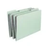 Smead Pressboard Classification Folders With SafeSHIELD Fasteners, 1/3-Cut Tab, Legal Size, Gray/Green, 25/Box (19931) -Esseltela Shop sp44490411 s7