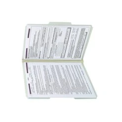 Smead Pressboard Classification Folders With SafeSHIELD Fasteners, 1/3-Cut Tab, Legal Size, Gray/Green, 25/Box (19931) -Esseltela Shop sp44490416 s7