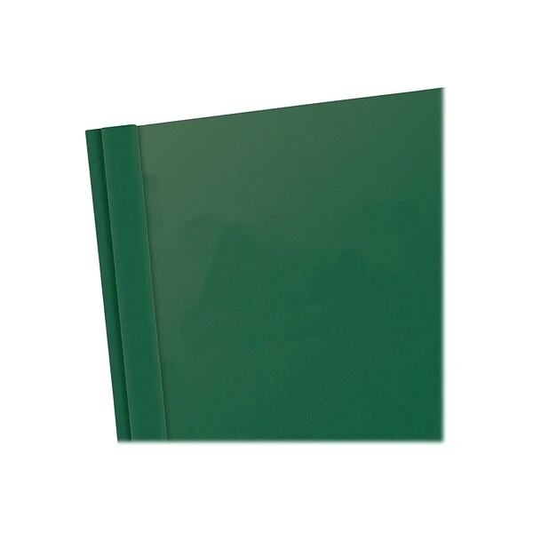 Oxford Clear Front Report Cover, Letter Size, Hunter Green, 25/Box (OXF 55856) 6 Oxford Clear Front Report Cover, Letter Size, Hunter Green, 25/Box (OXF 55856) - Image 4