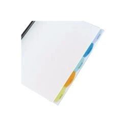 Wilson Jones View-Tab Punchless Report Cover, Letter, Clear (55766C)