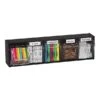 Deflect-O Interlocking Tilt Bin Plastic Compartment Storage, Black/Transparent (20504OP) 2 Deflect-O Interlocking Tilt Bin Plastic Compartment Storage, Black/Transparent (20504OP) -Esseltela Shop sp45446646 s7