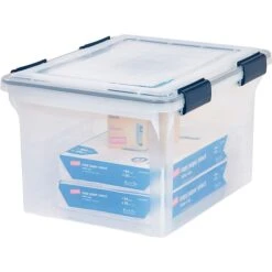 Iris WeatherPro Plastic Box, Letter/Legal Size, Clear (110601)