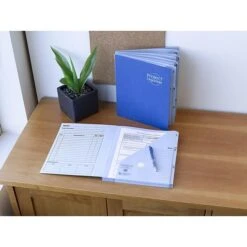 Smead Cardboard Indexed Desk File, Numerical Index, Navy/Lake Blue (89200) -Esseltela Shop sp46039586 s7