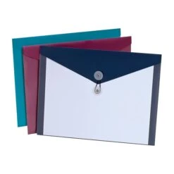 Pendaflex Elastic Catalog Envelopes, 9.25" X 12", Assorted Colors, 4/Pack (PFX90016)