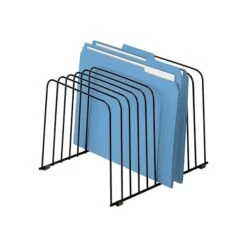 Fellowes 11 Compartment Steel File Organizer, Black (72112)