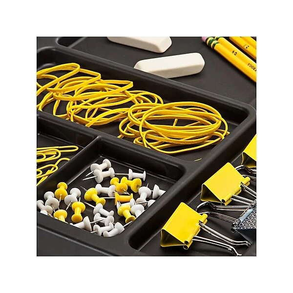 Iris® Rolling Cart With Plastic Organizer Top; 3-Drawer 6 Iris® Rolling Cart With Plastic Organizer Top; 3-Drawer - Image 4