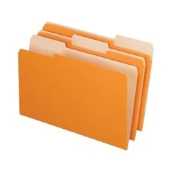 Pendaflex Two-Tone File Folder, 3-Tab, Legal Size, Orange, 100/Box (153 1/3 ORA) -Esseltela Shop sp50518631 s7