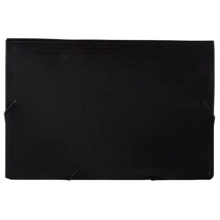 JAM Paper® 13 Pocket Plastic Expanding File, Accordion Folders, Legal Size, 10 X 15, Black, Sold Individually (2163584)