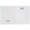 JAM PAPER Glossy Two Pocket Presentation Folder, White, 50/Box (385GWHC) -Esseltela Shop sp58557902 s7