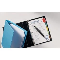 Avery Style Edge Blank Plastic Divider, 5-Tab, Multicolor (11118) -Esseltela Shop sp58981580 s7