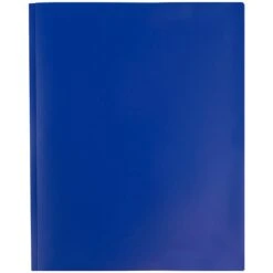 JAM Paper Plastic POP 2-Pocket Folders With Metal Prong Fastener, Deep Blue, 6/Pack (313525335) 9 JAM Paper Plastic POP 2-Pocket Folders With Metal Prong Fastener, Deep Blue, 6/Pack (313525335) -Esseltela Shop sp64340074 s7